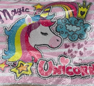 Sequin Pillowcase (Magic Unicorn)